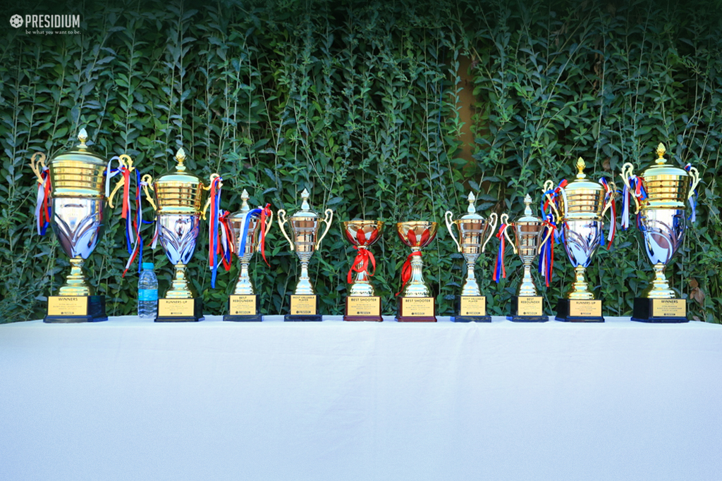 Presidium Gurgaon-57, OUR PRESIDIANS WIN THE INTER-PRESIDIUM BASKETBALL CHAMPIONSHIP